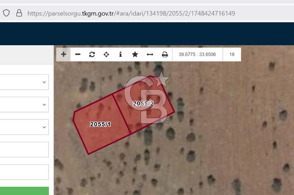 518m² 10 KAT İMARLI KÖŞE ARSA KIRIKKALE KESKİN GÜNDOĞDU 2055-2