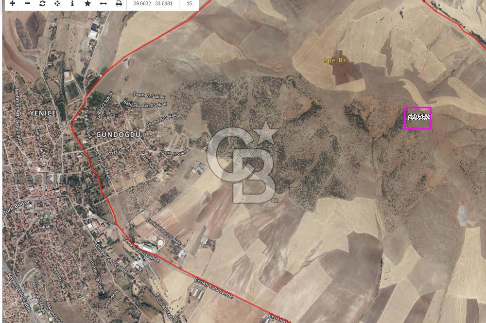 518m² 10 KAT İMARLI KÖŞE ARSA KIRIKKALE KESKİN GÜNDOĞDU 2055-1