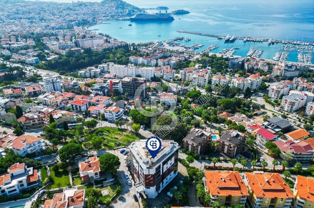 Kuşadası'nın Nezih Bölgesi Türkmen Marina Mevki 3+1 Satılık Daire