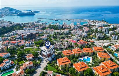 Kuşadası'nın Nezih Bölgesi Türkmen Marina Mevki 3+1 Satılık Daire