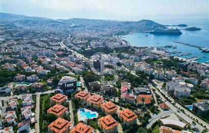 Kuşadası'nın Nezih Bölgesi Türkmen Marina Mevki 3+1 Satılık Daire
