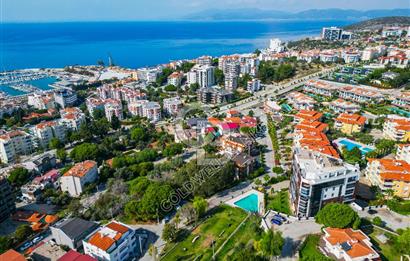 Kuşadası'nın Nezih Bölgesi Türkmen Marina Mevki 3+1 Satılık Daire