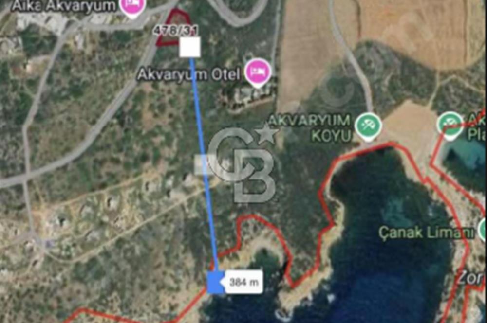 CB BLACK'TEN BOZCAADA'DA DENİZ MANZARALI VİLLA İMARLI ARSA