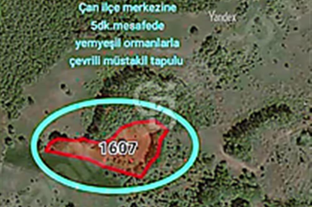 ÇANAKKALE/ÇAN İLÇE MERKEZİNE 5DK. MESAFEDE "KOCAYAYLA'DA"