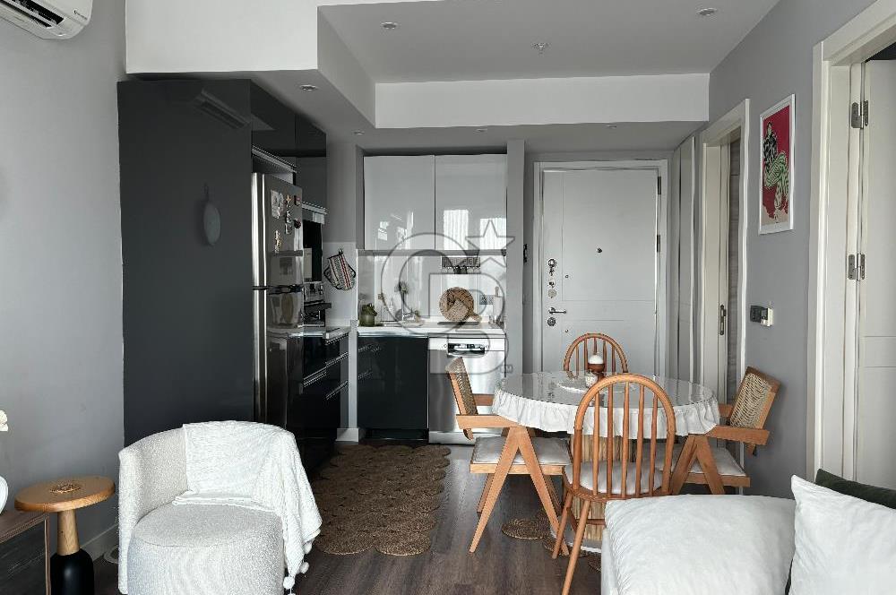 KARAT 34 PROJESİNDE 1+1 54m² ÖZEL MİMARİ TASARIMLI FULL EŞYALI