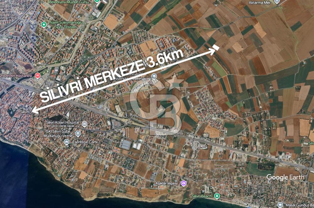 SİLİVRİ YENİ MAHALLEDE 1/5000LİK PLANDA SATILIK TARLA