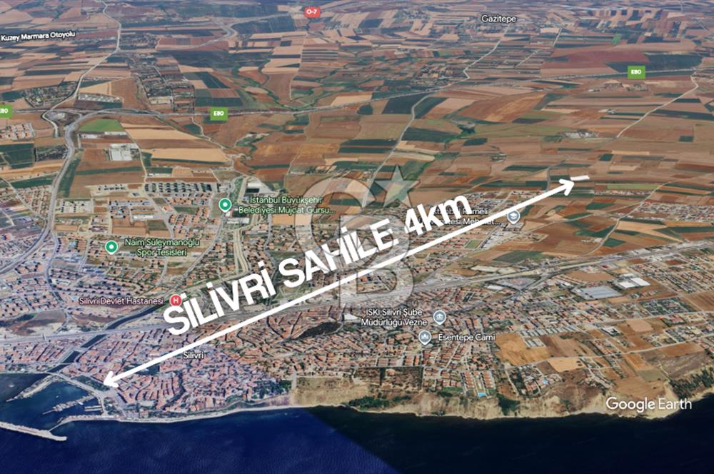 SİLİVRİ YENİ MAHALLEDE 1/5000LİK PLANDA SATILIK TARLA