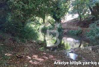 ÇANAKKALE/BİGA'DA DEREYE CEPHE,YOLU OLAN "5550M2"HARİKA ARAZİ.
