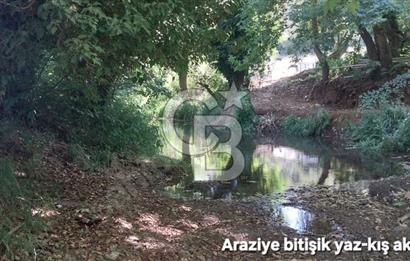 ÇANAKKALE/BİGA'DA DEREYE CEPHE,YOLU OLAN "5550M2"HARİKA ARAZİ.