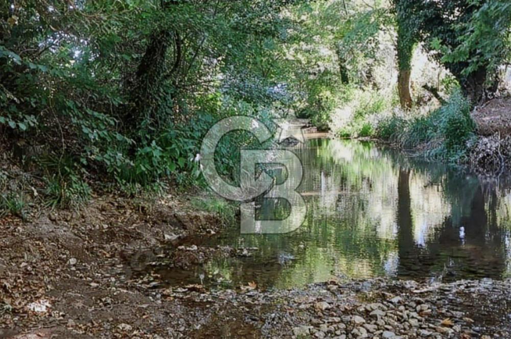 ÇANAKKALE/BİGA'DA DEREYE CEPHE,YOLU OLAN "5550M2"HARİKA ARAZİ.