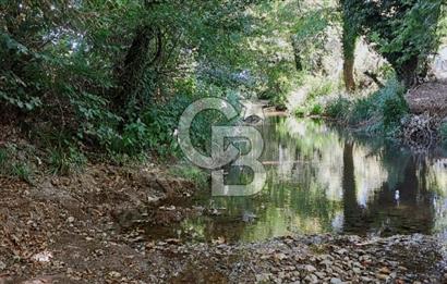 ÇANAKKALE/BİGA'DA DEREYE CEPHE,YOLU OLAN "5550M2"HARİKA ARAZİ.