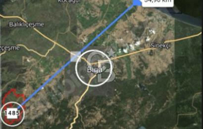ÇANAKKALE/BİGA'DA DEREYE CEPHE,YOLU OLAN "5550M2"HARİKA ARAZİ.