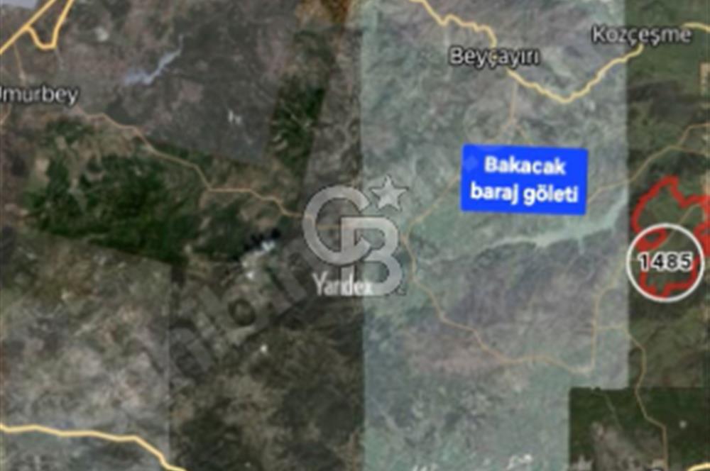 ÇANAKKALE/BİGA'DA DEREYE CEPHE,YOLU OLAN "5550M2"HARİKA ARAZİ.