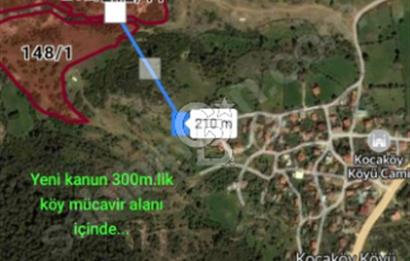 AYVACIK/KOCAKÖY'DE KÖYÜN DİBİNDE,RESMİ YOLU OLAN"5472M2 ARAZİ"