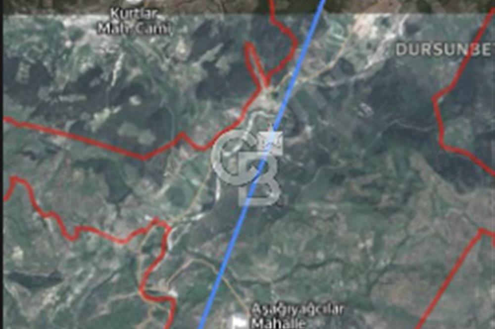 BALIKESİR/DURSUNBEY AŞAĞIYAĞCILAR MAHALLESİ'NDE 1812M² ARAZİ.