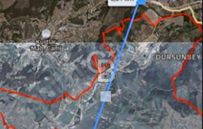 Balıkesir/Dursunbey Aşağıyağcılar'da asfalta cepheli 1741m2...