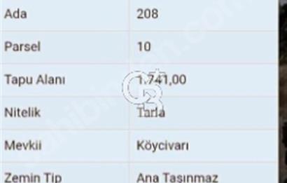Balıkesir/Dursunbey Aşağıyağcılar'da asfalta cepheli 1741m2...