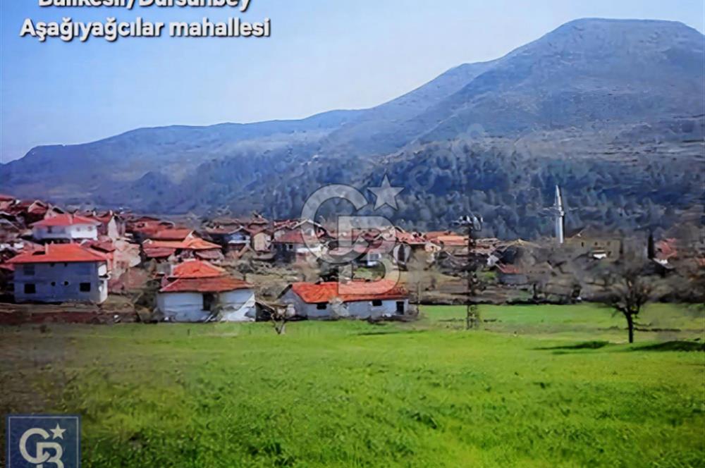 Balıkesir/Dursunbey Aşağıyağcılar'da asfalta cepheli 1741m2...