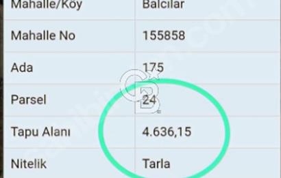LAPSEKİ KÖPRÜ BÖLGESİNDE İMARA BİTİŞİK RESMİ YOLLU "535M2"PARSEL