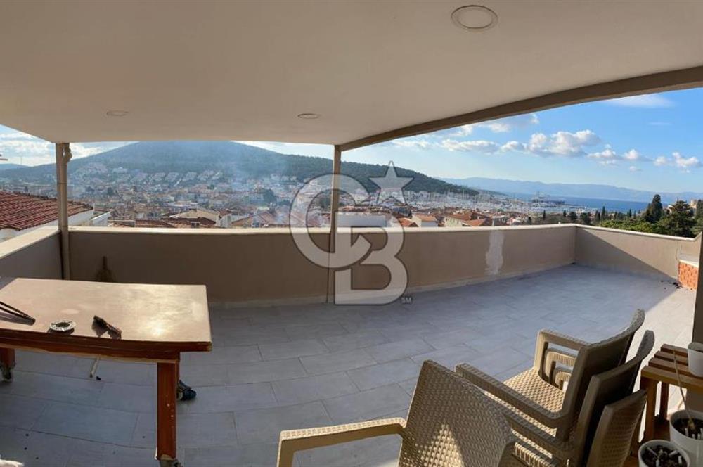 ÇEŞME MERKEZ'DE SATILIK 3+1  TRİPLEKS VİLLA