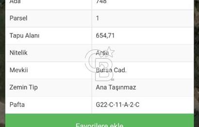 YALOVA FEVZİÇAKMAK HAKİM TEPEDE 5 PARSEL ARSA 
