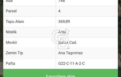YALOVA FEVZİÇAKMAK HAKİM TEPEDE 5 PARSEL ARSA 