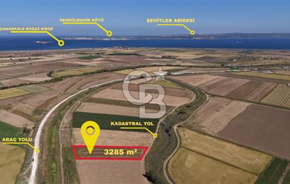 ÇANAKKALE KUMKALEDE VERİMLİ 3285 m² SATILIK TARIM ARAZİSİ