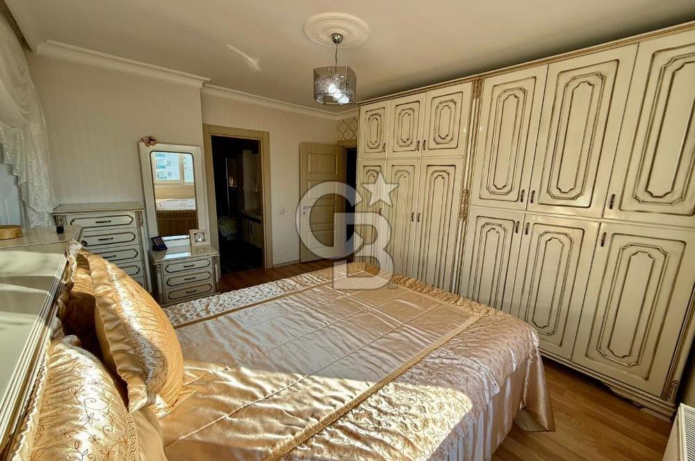 PAMUKLARDA CADDE ÜZERİ GÜNEY CEPHE MANZARALI LÜX YAPILI 3+1...