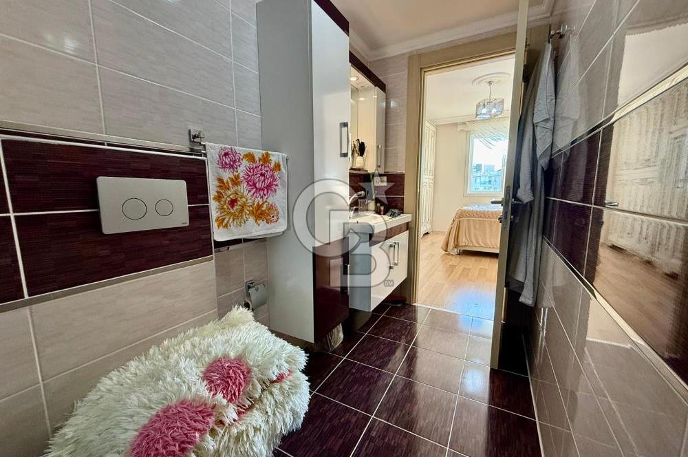 PAMUKLARDA CADDE ÜZERİ GÜNEY CEPHE MANZARALI LÜX YAPILI 3+1...