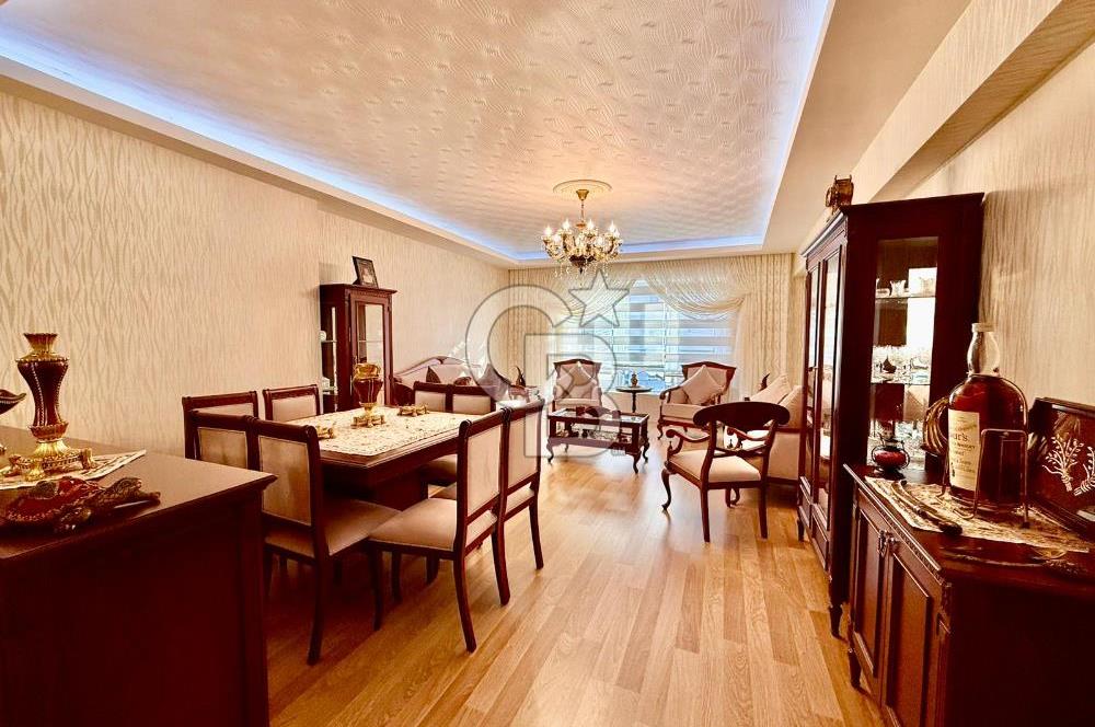 PAMUKLARDA CADDE ÜZERİ GÜNEY CEPHE MANZARALI LÜX YAPILI 3+1...