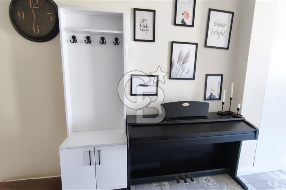 KARATAŞ'TA DENİZ MANZARALI,TADİLATLI, ÖZEL TASARIM, SATILIK 1+1 DAİRE