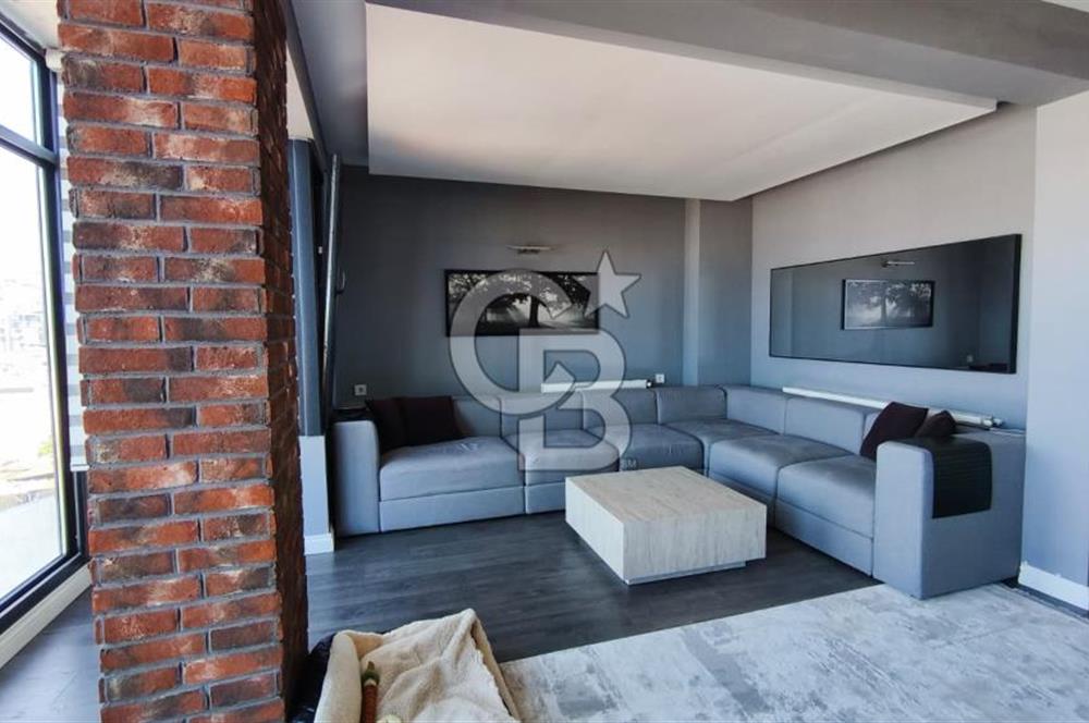 KARATAŞ'TA DENİZ MANZARALI,TADİLATLI, ÖZEL TASARIM, SATILIK 1+1 DAİRE