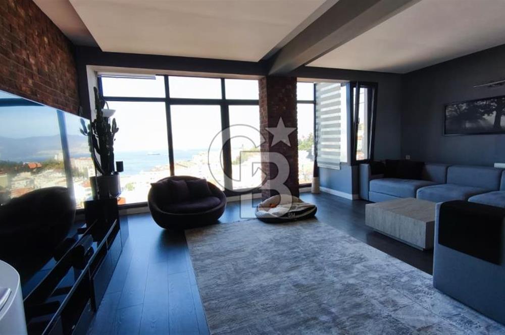 KARATAŞ'TA DENİZ MANZARALI,TADİLATLI, ÖZEL TASARIM, SATILIK 1+1 DAİRE