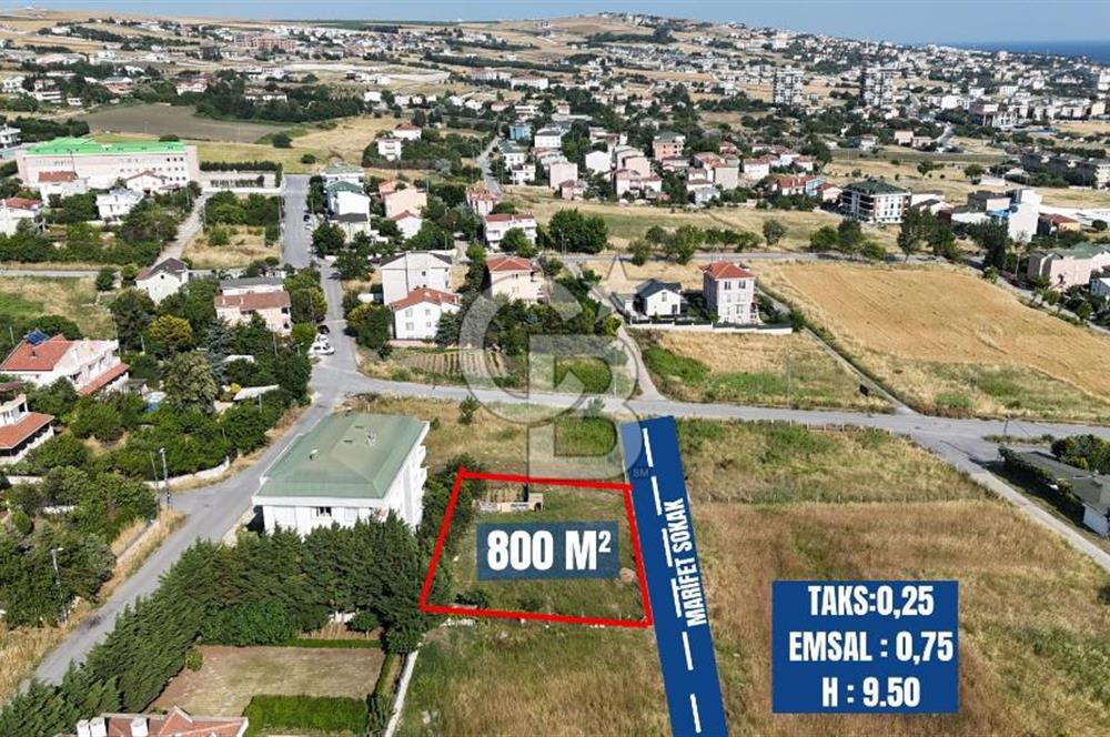 DENİZ MANZARALI 3,5 KAT İMARLI 0.75 EMSAL VİLLA&KONUT ARSASI