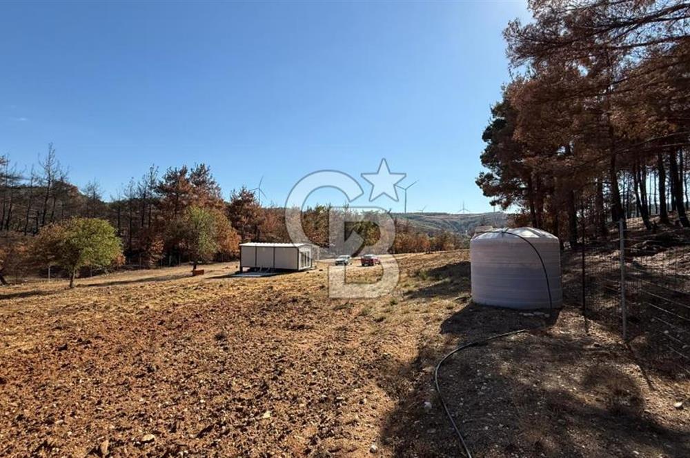 ÇANAKKALE MERKEZ DENİZGÖRÜNDÜ SATILIK BAĞEVİ VE ARAZİ
