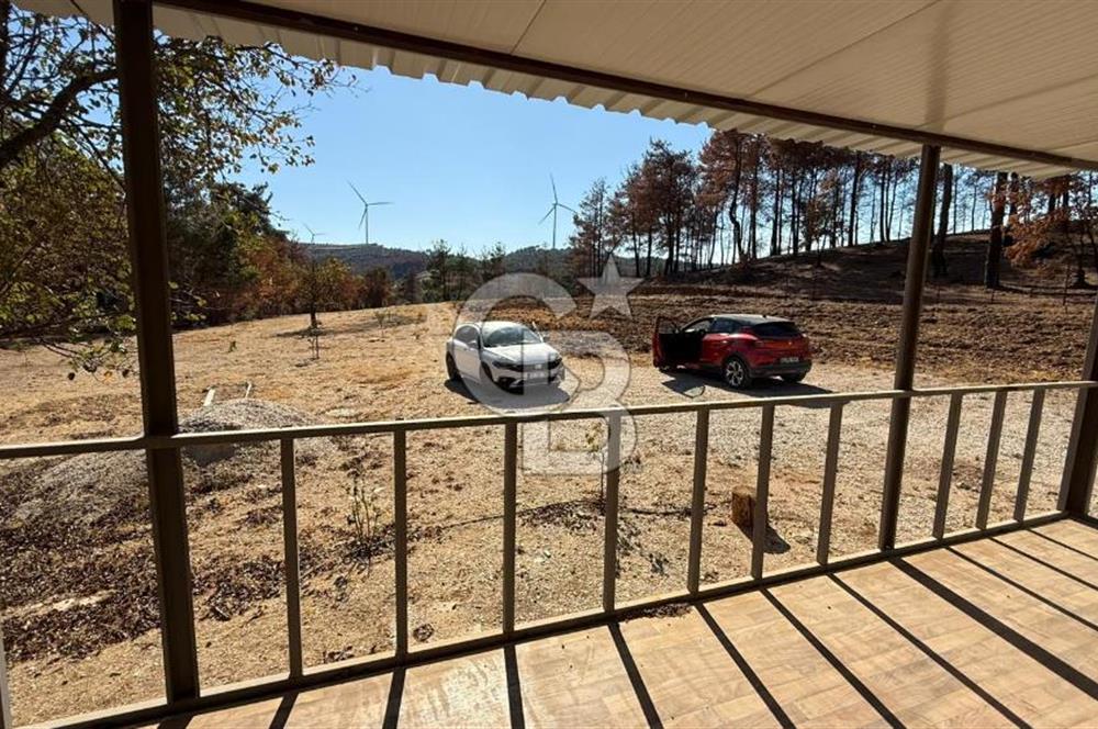 ÇANAKKALE MERKEZ DENİZGÖRÜNDÜ SATILIK BAĞEVİ VE ARAZİ