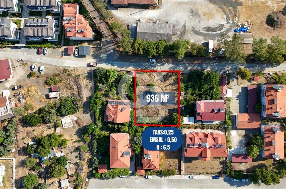 MUĞLA/KÖYCEĞİZ MERKEZ'DE 936M² EMSAL 0.50VİLLA&KONUT İMARLI ARSA