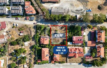MUĞLA/KÖYCEĞİZ MERKEZ'DE 936M² EMSAL 0.50VİLLA&KONUT İMARLI ARSA