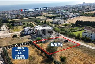 BÜYÜKÇEKMECE KUMBURGAZ 676M² DENİZ MANZARALI VİLLA İMARLI ARSA