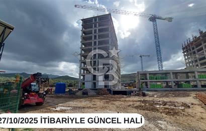 YAHŞELLİ'DE PROJEDEN HAVUZLU 1+1 SATILIK DAİRE