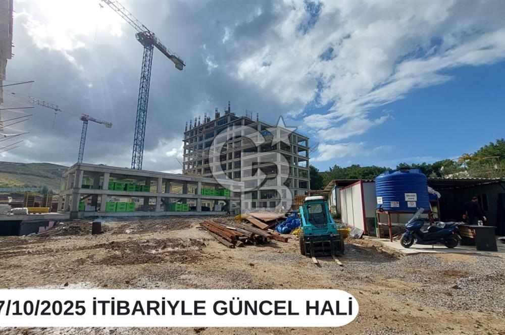 YAHŞELLİ'DE PROJEDEN HAVUZLU 1+1 SATILIK DAİRE