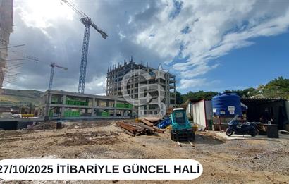 YAHŞELLİ'DE PROJEDEN HAVUZLU 1+1 SATILIK DAİRE
