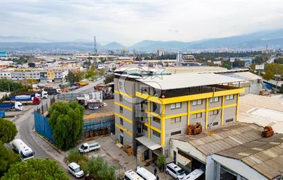 Bornova Karacaoğlan Mh.4 Katlı Üretim Tesisine Uygun Satılık Komple Bina