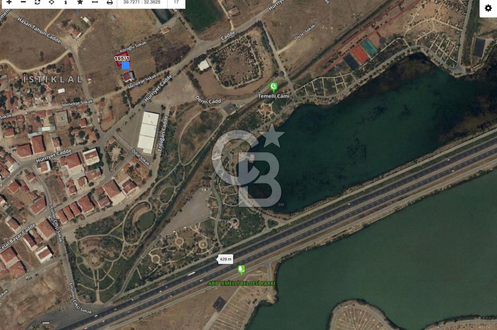 TEMELLİDE ESKİŞEHİR YOLUNA 400 METRE MESAFEDE YATIRIMLIK İMARLI