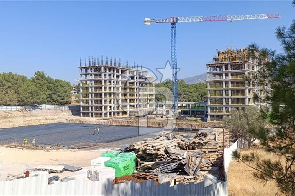 YAHŞELLİ'DE PROJEDEN HAVUZLU 1+1 SATILIK DAİRE