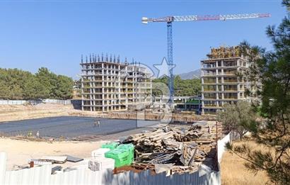 YAHŞELLİ'DE PROJEDEN HAVUZLU 1+1 SATILIK DAİRE