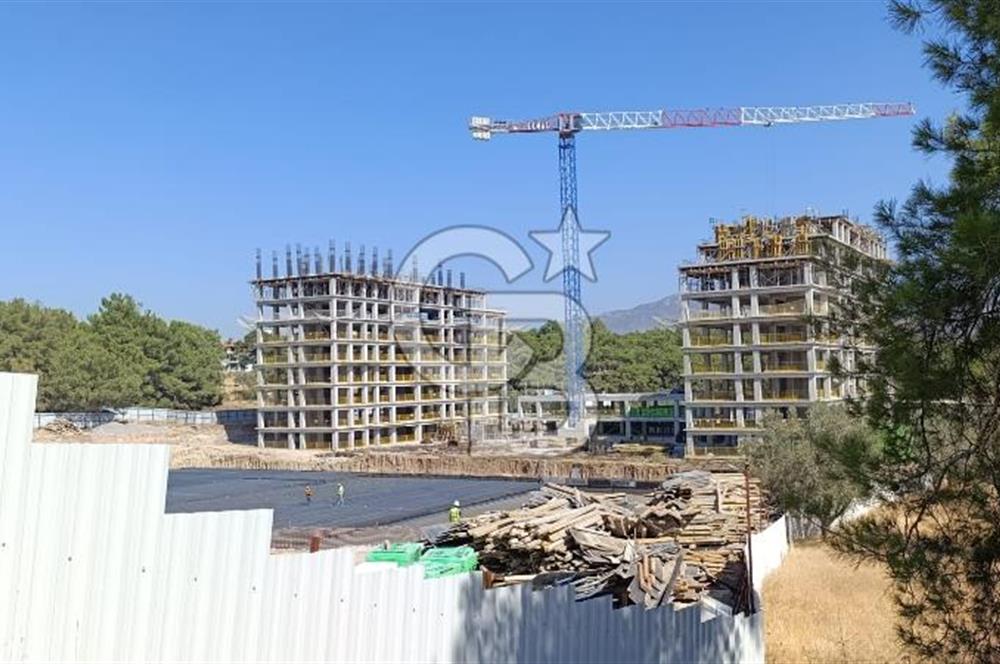 YAHŞELLİ'DE PROJEDEN HAVUZLU 1+1 SATILIK DAİRE