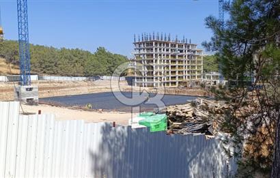 YAHŞELLİ'DE PROJEDEN HAVUZLU 1+1 SATILIK DAİRE