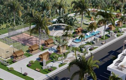 Kıbrıs İskele'de Ultra Lüks Lagün Havuzlu Sitede Satılık 1+1 Penthouse Daireler