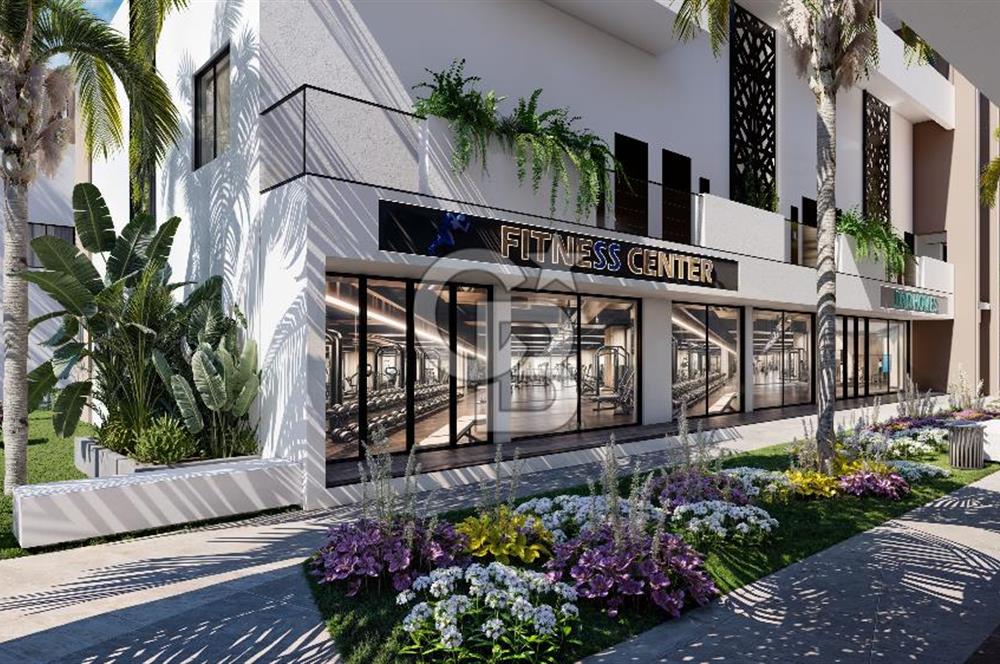 Kıbrıs İskele'de Ultra Lüks Lagün Havuzlu Sitede Satılık 2+1 Özel Bahçeli Daireler